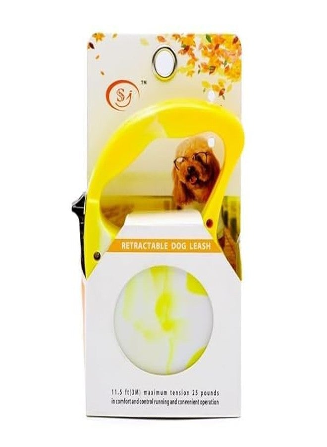 PAVITYAKSH Retractable Dog LACE 3M Design Dog Leash for Walking Jogging Training Leash Strong Nylon Tape, Anti-Slip Handle, Built in Spring, One-Click Brake Pause - Image 3